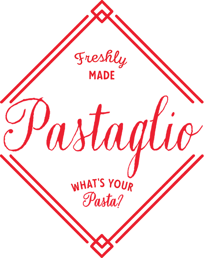 Pastaglio logo — Freshly made, what's your pasta?